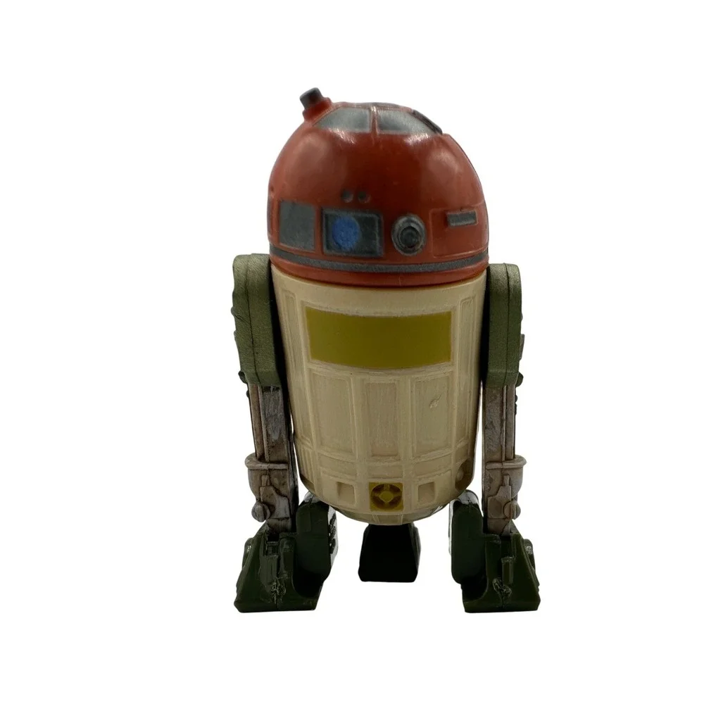 Hasbro Star Wars R4-H5 Astromech Droid Figure 2.5 Inch Red Tan Green 2004 LFL